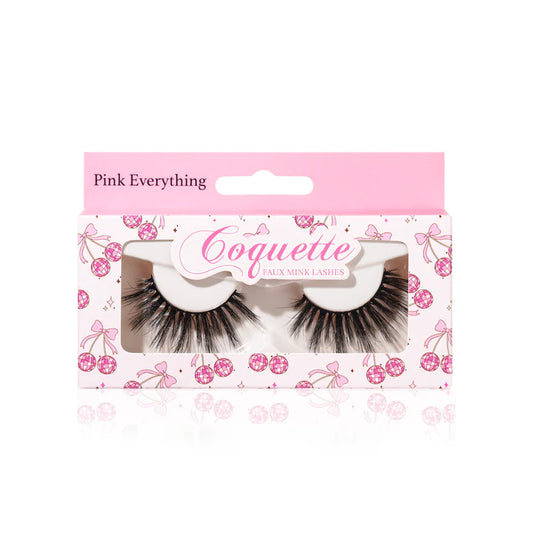 Eyes-Coquette Faux Mink Lashes Pink Everything