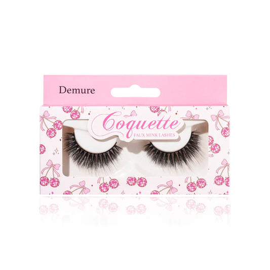 Eyes-Coquette Faux Mink Lashes- Style Demure