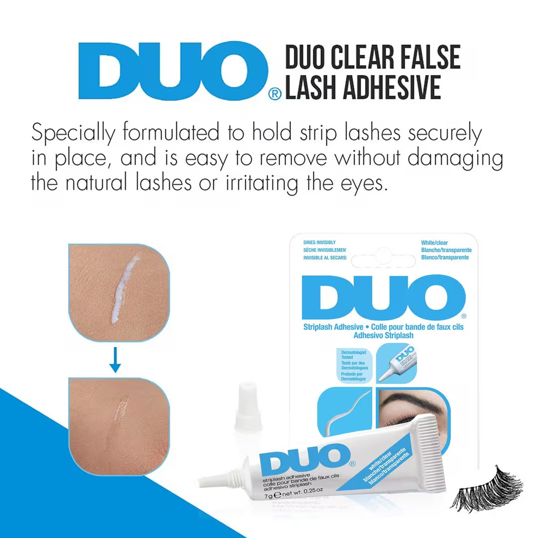 DUO Strip Lash Adhesive, Clear/White