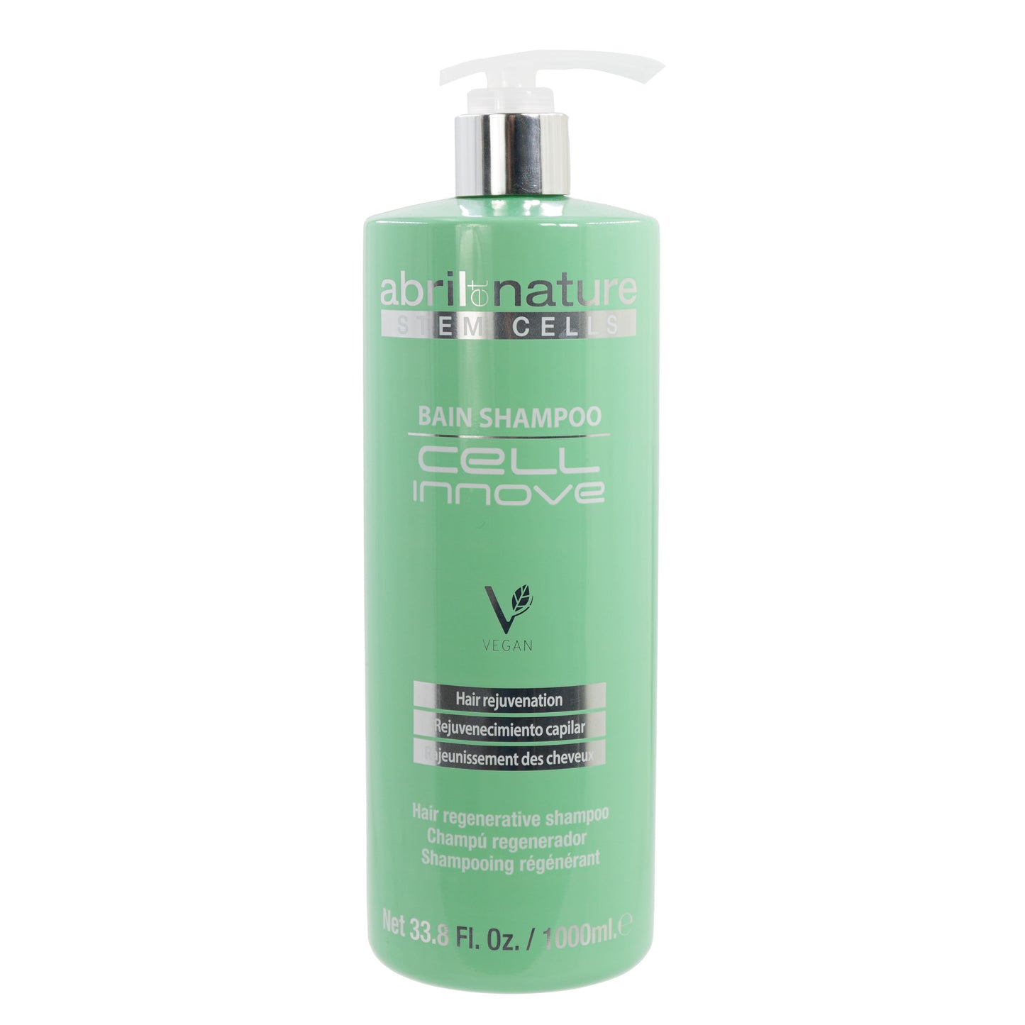 Abril et nature-Strengthening and Rejuvenating Shampoo Cell Innove with Plant Stem Cells 33.8  FL. OZ