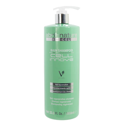 Abril et nature-Strengthening and Rejuvenating Shampoo Cell Innove with Plant Stem Cells 33.8  FL. OZ