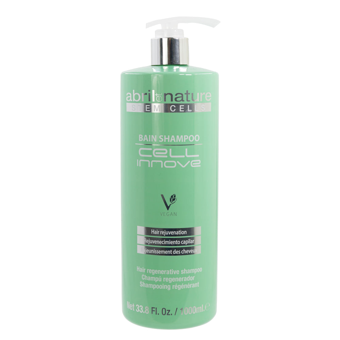 Abril et nature-Strengthening and Rejuvenating Shampoo Cell Innove with Plant Stem Cells 33.8  FL. OZ