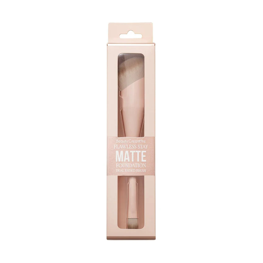 Beauty creations: Flawless Stay Matte Dual Ended Foundation Brush