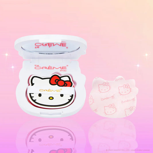 HELLO KITTY MATTIFYING BLOTTING PAPER + MIRROR COMPACT