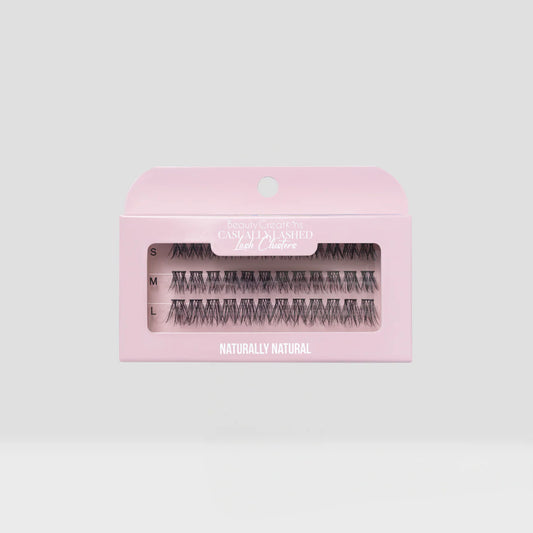 Casually Lashed Lash Clusters Style: Naturally Natural