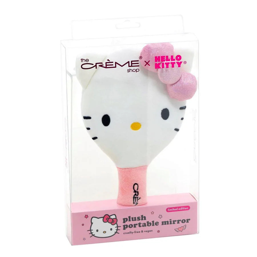 THE CREME SHOP X HELLO KITTY - PLUSH PORTABLE MIRROR
