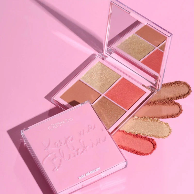 Keep Me Blushing Blush Quad  Color: @Night