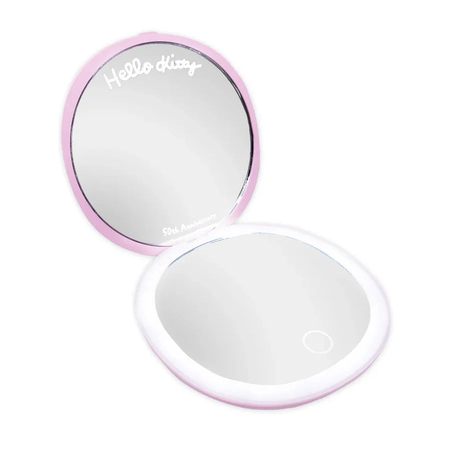 IMPRESSIONS VANITY- HELLO KITTY 50TH ANNIVERSARY-LED COMPACT MIRROR