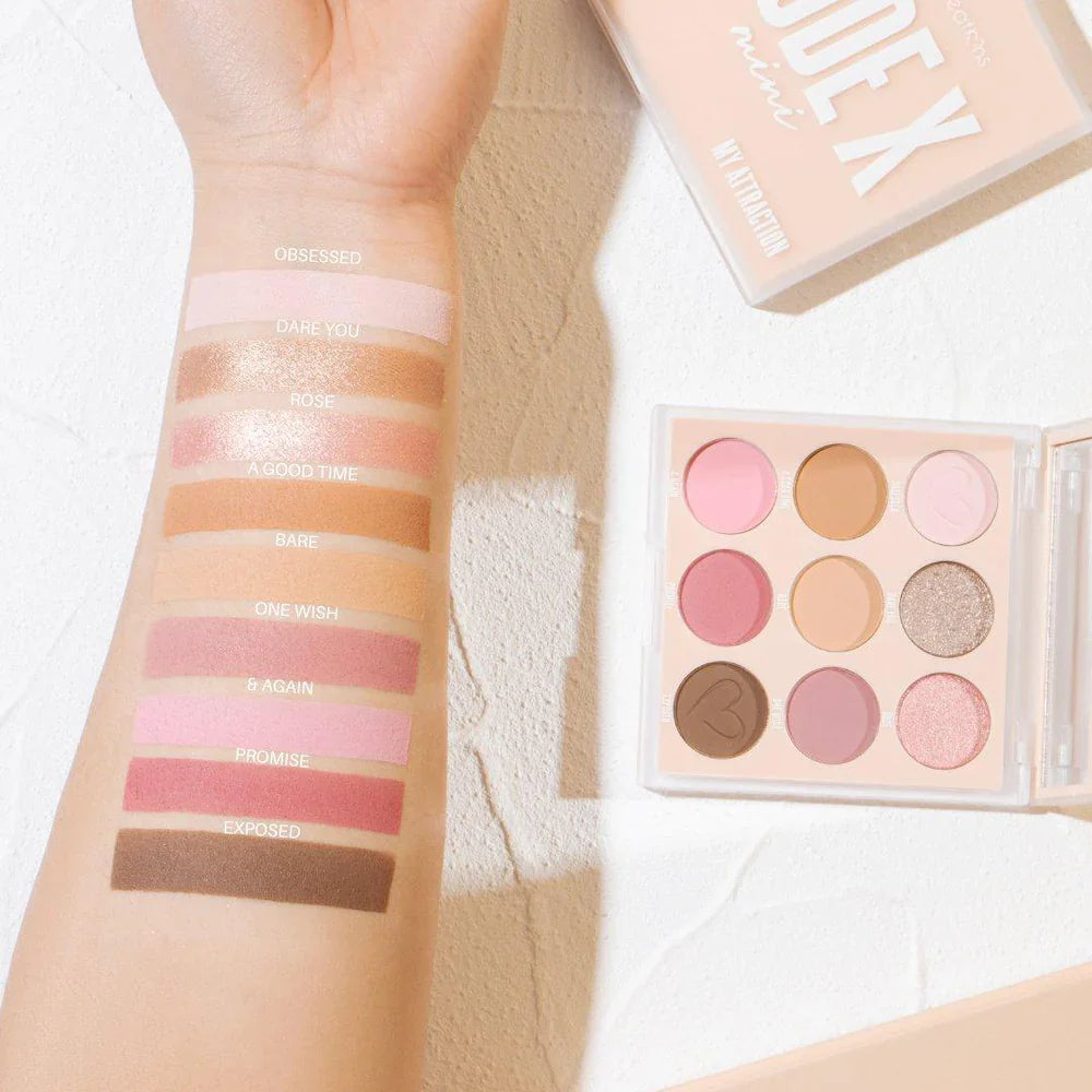 Beauty Creations: Nude X Mini Eye Shadow Palette Bundle