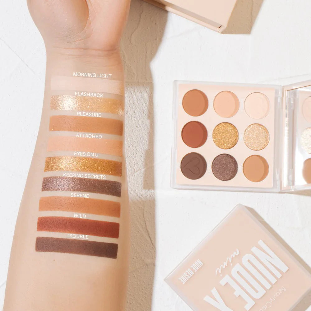 Beauty Creations: Nude X Mini Eye Shadow Palette Bundle