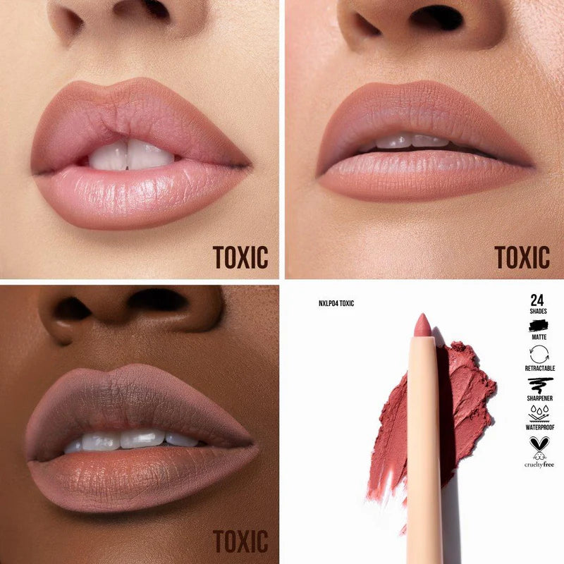 Nude X Lip Liner Color: Toxic