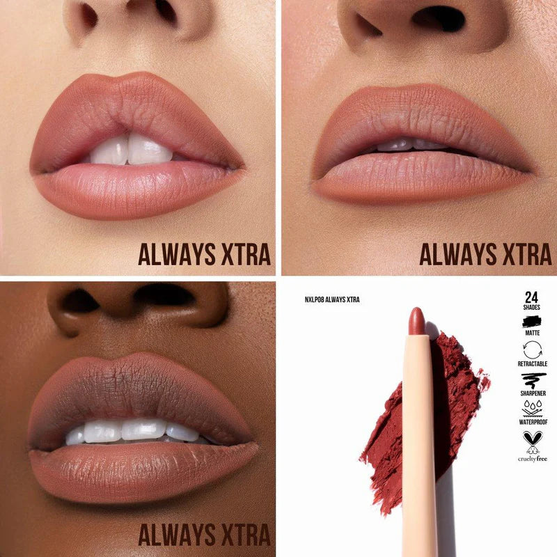 Nude X Lip Liner Color: Always Xtra