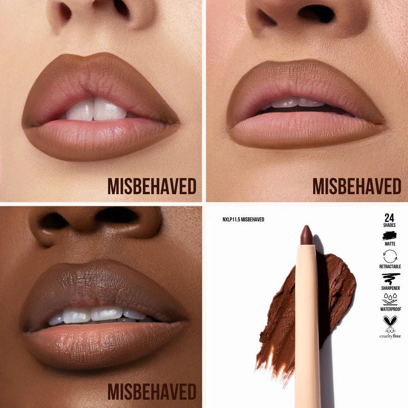 Nude X Lip Liner Color: Misbehaved