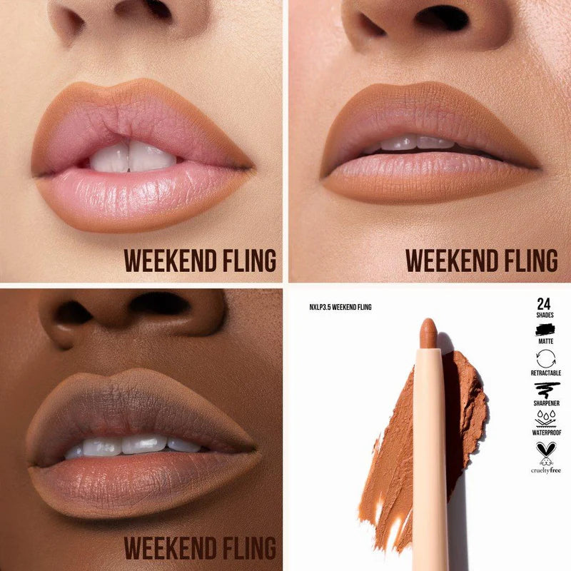 Nude X Lip Liner Color: Weekend Fling