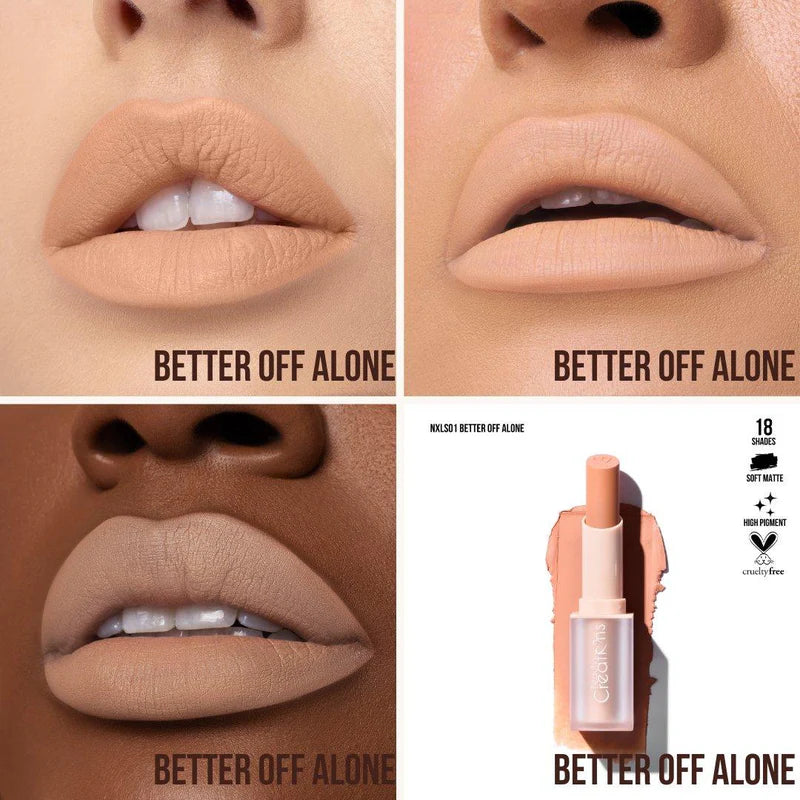 Nude  X Soft Matte Lipstick Color: Casual Lover