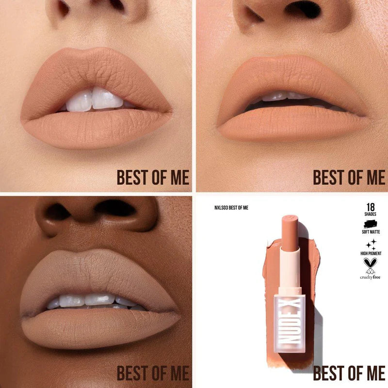Nude X Soft Matte Lipstick Color: Best of Me