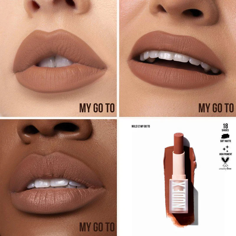Nude X Soft Matte Lipstick Color: My Go To