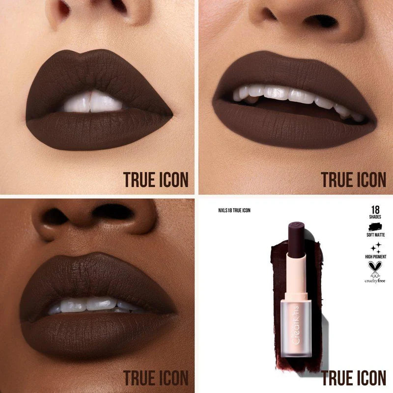 Nude X Soft Matte Lipstick Color: True Icon