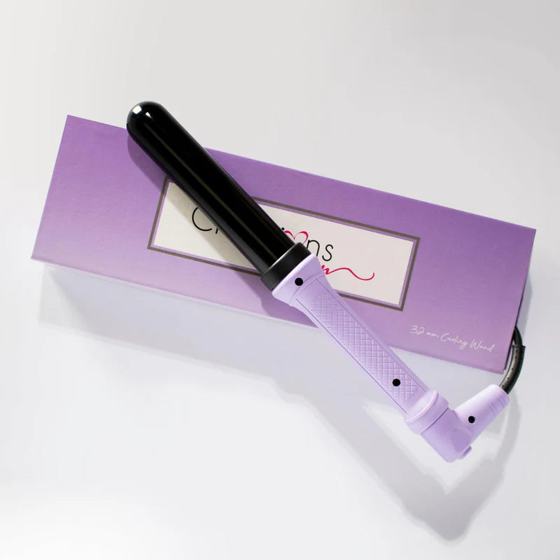 Hair Essentials 32mm Hair Curler Color: Purple