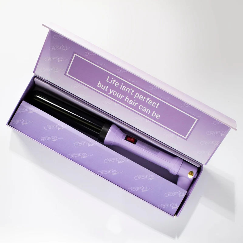 Hair Essentials 32mm Hair Curler Color: Purple
