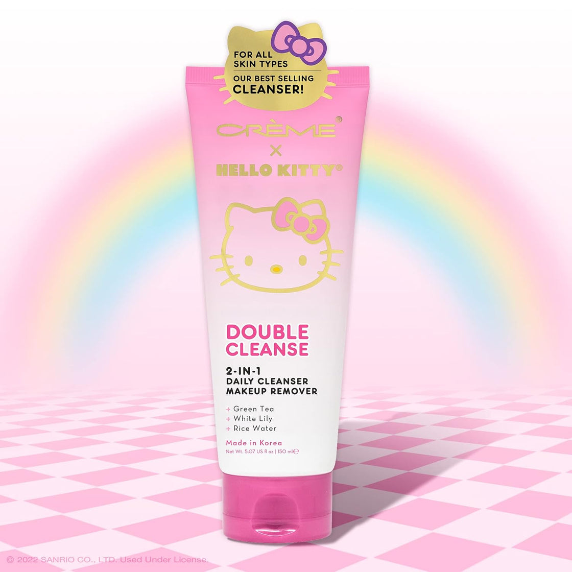 The Crème Shop x Hello Kitty Double Cleanse 2-In-1 Facial Cleanser 150ml